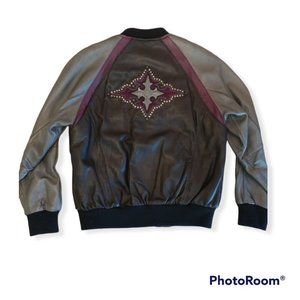 Women's Medium M Harley-Davidson Leather Bomber Jacket